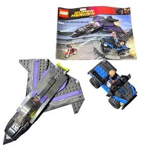 LEGO Marvel Super‎ Heroes Black Panther Pursuit 76047 Jet Car Set